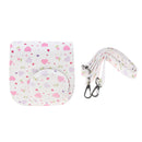 PU Leather Bag Pouch Protective Case For Fujifilm Instax Mini 8/Mini 8+/Mini 9 Polaroid Cameras with Shoulder Strap