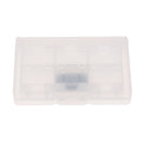Game Card Case 24-in-1 Cartridge Storage Box Organizer Compatible with Nintendo Switch, White