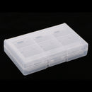 Game Card Case 24-in-1 Cartridge Storage Box Organizer Compatible with Nintendo Switch, White