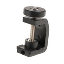 Universal C-Clamp Clip Adjustable Desktop Mount Holder with 1/4'' Screw Adapter For DSLR Video Light Camera