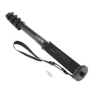 MP408F 64'' Aluminum 4-Section Flip Lock Video Photo Monopod For DSLR Camera Black