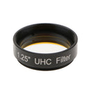 1.25'' Ultra High Contrast UHC Light Pollution Reduction Filter Metal Case for Telescope Eyepiece