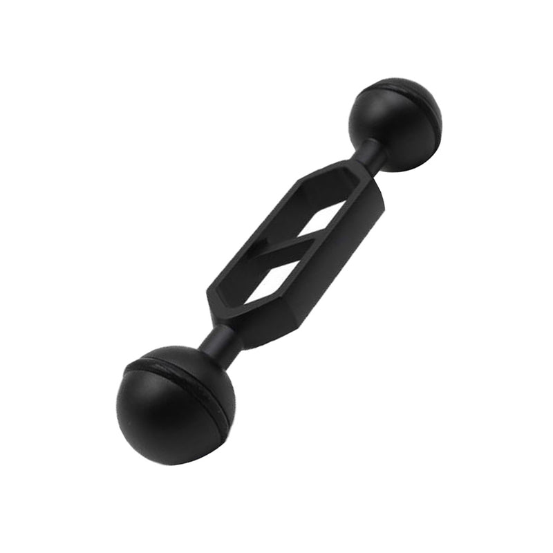 1"/25mm Dual Ball Arm System Joint for Ikelite DS-160/DS-200/DS-51 Underwater Video Light Accessory Universal