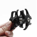 Aluminum Alloy 1'' Ball Clamp 3 Mount Hole for Diving Underwater Camera Arm Tray GoPro LED Light