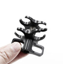 Aluminum Alloy 1'' Ball Clamp 3 Mount Hole for Diving Underwater Camera Arm Tray GoPro LED Light