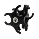 Aluminum Alloy 1'' Ball Clamp 3 Mount Hole for Diving Underwater Camera Arm Tray GoPro LED Light