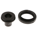 0.91 inch Microscope Mount Adapter (T-mount ) + T2 Lens Adaptor Ring for Sony Alpha Camera Bodies A900 A550 A35 A300 A350