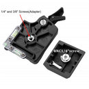 Compact Quick Release Adapter Assembly Platform Clamp + QR Plate Mount Base