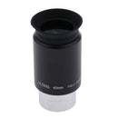 1.25'' (31.7mm) 40mm Focal Telescope Eyepiece - 4-element Plossl Design - Threaded for Standard 1.25inch Astronomy Filters