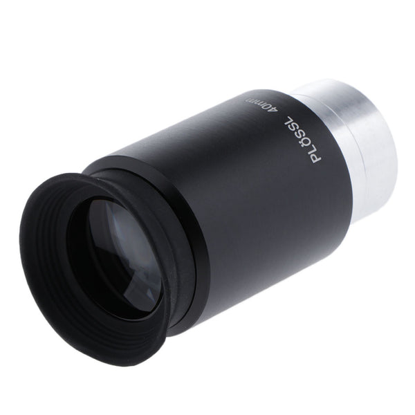 1.25'' (31.7mm) 40mm Focal Telescope Eyepiece - 4-element Plossl Design - Threaded for Standard 1.25inch Astronomy Filters