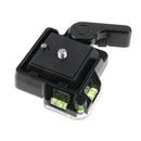 Tripod Ball Head Adapter Quick Release Plate for Canon Nikon Sony Olympus Pentax Panasonic Leica Universal