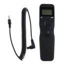 80N3 Wired LCD Timer Remote Control Switch Shutter Release Cable for Canon 7D 6D 5D2 5D3 5D 50D 40D 30D 20D 10D 1D 1DX