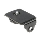 Table Top Tripod Head Quick Release Plate for Digital Camera Hot Shoe Mount 1/4" Hole Travel Monopod Platform