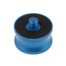 1/4'' Male to 3/8'' Female Convert Screw Adapter for Camera Tripod Quick Release Plate (Blue)