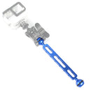7.87'' / 20cm Aluminum Dual Ball Joint Extension Arm For Diving Underwater Camera Red