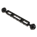 7.87'' / 20cm Aluminum Dual Ball Joint Extension Arm For Diving Underwater Camera Black