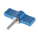 T Shaped M4 Ã— 17mm Adjustable Handle Screw for Photographic Equipment Camera - Blue
