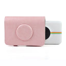 PU Leather Case Travel Bag Cover Protector for Polaroid Snap & Snap Touch Instant Print Digital Camera (Pink)