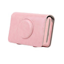 PU Leather Case Travel Bag Cover Protector for Polaroid Snap & Snap Touch Instant Print Digital Camera (Pink)