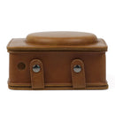 Photo Camera Leather Bag Cover Pouch Anti-scratch Protective Case with Strap for Fuji Polaroid Mini 8/8+/9/25/50s Instant, Brown