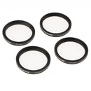 4 Piece 37mm Close Up Macro Filter Set (+1, +2, +4, +10) with Pouch for Panasonic SDR-H90 SDR-H80 SDR-S25 SDR-S26 Canon Nikon Pentax Sony