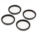 4 Piece 37mm Close Up Macro Filter Set (+1, +2, +4, +10) with Pouch for Panasonic SDR-H90 SDR-H80 SDR-S25 SDR-S26 Canon Nikon Pentax Sony