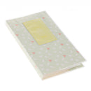 Album Slip-in Pocket Photo Postcard Stamp Ticket Storage Sleeve of 84 3.3x2" High-definition Internal Page - Green Bird Cover