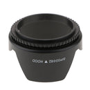 82mm Screw Mount Reversible Tulip Flower Crown Petal Shaped Camera Lens Hood