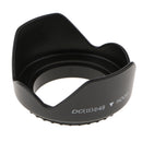 49mm Screw Mount Reversible Tulip Flower Crown Petal Shaped Camera Lens Hood