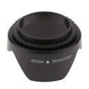 49mm Screw Mount Reversible Tulip Flower Crown Petal Shaped Camera Lens Hood