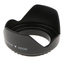 49mm Screw Mount Reversible Tulip Flower Crown Petal Shaped Camera Lens Hood