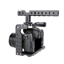 DSLR Rod Rig Camera Video Holder Mount Stabilizer Cage + Handle Grip for Panasonic GH4 GH5