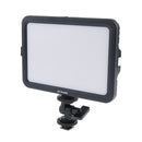 LED Video Light Fill Light with 204pcs Lamp Beads Stepless Dimming 3300K-5600K Bi-Color Panel for Wedding Photography News Interview