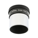 4mm 1.25inch Plossl Telescope Eyepiece Lens - 4-element Plossl Design - Threaded for Standard 1.25inch Astronomy Filters
