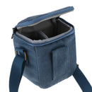 Storage Bag Case with Shoulder Strap for Canon Nikon Sony Compact/Mirrorless/Instant Film Camera - Waterproof Canvas