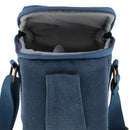 Storage Bag Case with Shoulder Strap for Canon Nikon Sony Compact/Mirrorless/Instant Film Camera - Waterproof Canvas