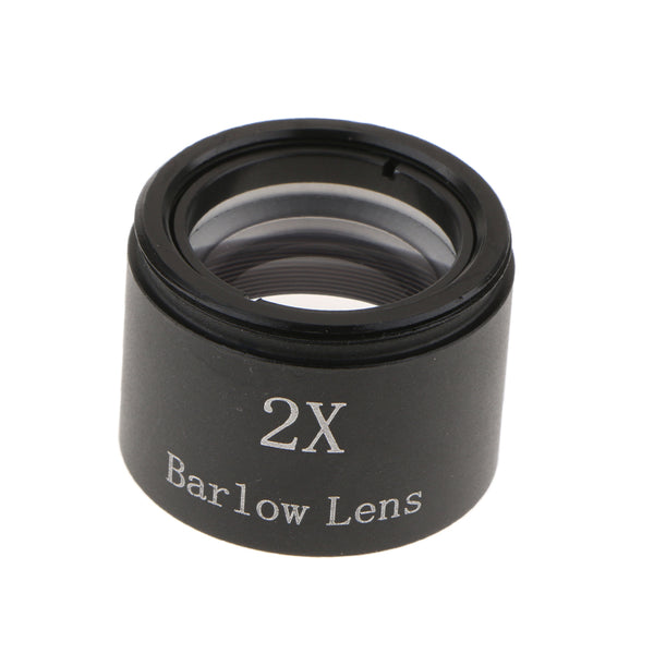 1.25 Inch 2x Barlow Lens M30*1mm Thread for Telescopes - Accept 1.25inch Filters