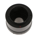 T T2 Ring for Olympus Panasonic Micro 4/3 Camera Lens + 23.2mm Microscope Mount Tube - Black