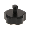 1/4" Screw Camera Hot Cold Shoe Mount Adapter for Arca Swiss Tripod Pan Tilt Monopod Ball Head