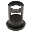 T Ring Lens Adapter for Nikon DSLR SLR Photography Sleeve M42 Thread Aluminum for Landscape Lens Spotting Scope (Black)