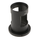 T Ring Lens Adapter for Nikon DSLR SLR Photography Sleeve M42 Thread Aluminum for Landscape Lens Spotting Scope (Black)
