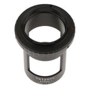 T Ring Lens Adapter for Nikon DSLR SLR Photography Sleeve M42 Thread Aluminum for Landscape Lens Spotting Scope (Black)