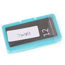 Memory Card Storage Box Carrying Pouch Case Holder Wallet for 6 Pieces SD & 6 Pieces TF - Sky Blue