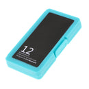 Memory Card Storage Box Carrying Pouch Case Holder Wallet for 6 Pieces SD & 6 Pieces TF - Sky Blue