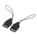 2 Pieces Quick Release Buckle Kit for Attaching a Shoulder Neck Strap to Camera Eyelet