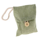 1 Packet 100 Gram Silica Gel Desiccant Non Toxic Moisture Absorber with Green Pouch