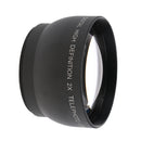 52mm 2x Magnification Telephoto Lens for Nikon D5100 D3200 D70 D40 Canon 1300D 600D 5D Cameras Universal