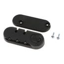 Secure Luggage 3 Digit Combination Lock Suitcase Bag Code Lock Padlock - Portable and Lightweight - DS-004A Black