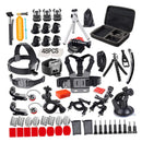 120Pcs Basic Common Outdoor Sports Kit for GoPro Hero 6/GoPro Fusion/HERO 5/Session5/4/3+/3/2/1 SJ4000/5000/6000/AKASO/APEMAN/DBPOWER/Sony Sports DV and More