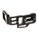 L-shaped Quick Release QR Plate Camera Bracket for Nikon D800 D810 Arca Swiss - Black
